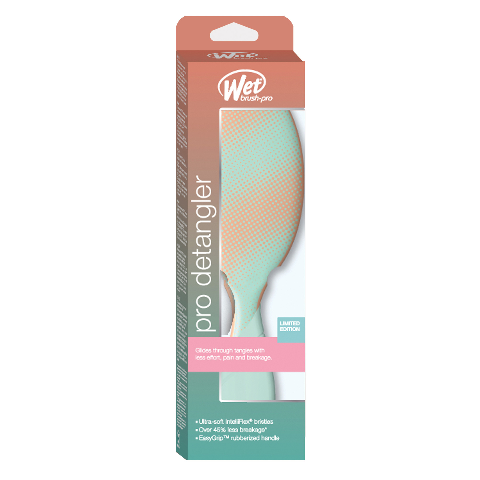 Wet Brush Dazzling Dots Mint Green Pro Detangler